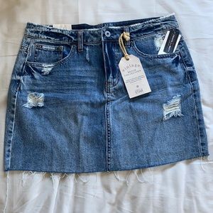 Vanilla Star Denim Mini Skirt